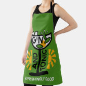 Vintage Gin- und Tonkunst Schürze (InSitu)