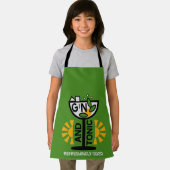 Vintage Gin- und Tonkunst Schürze (Insitu)