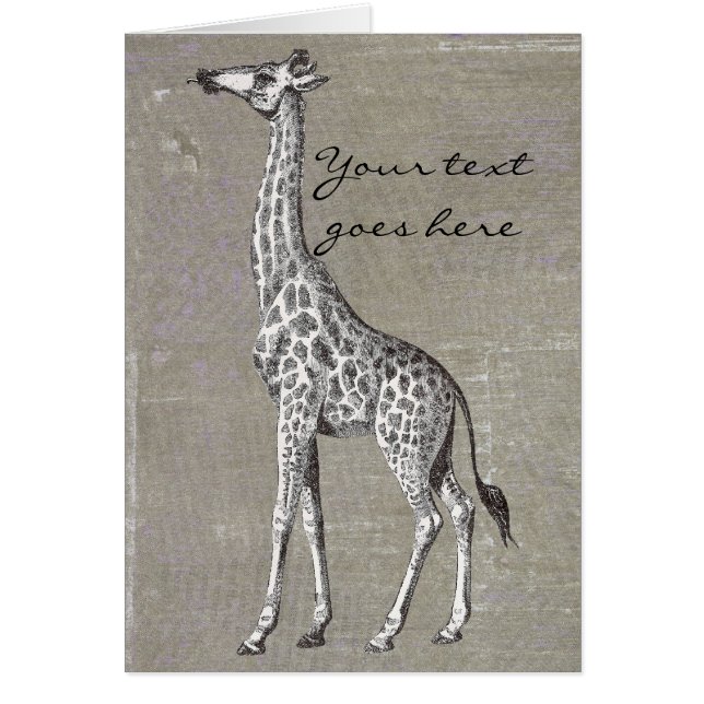 Vintage Giraffe (Vorne)