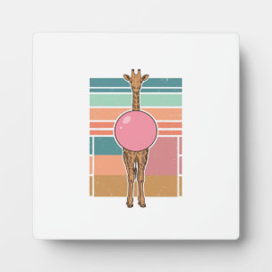 Vintage-Giraffe-Bubblegum-Gravur-Shirt-Design_1 Fotoplatte