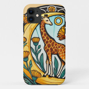 Vintage Giraffe Case-Mate iPhone Hülle
