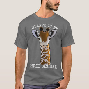 Vintage-Giraffe ist mein Seelentier T-Shirt