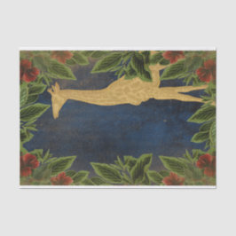 Vintage Giraffe Seidenpapier