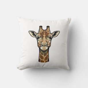 Vintage-Giraffen-Vektorgrafik-Design_1 Kissen