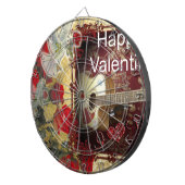 Vintage Gitarre: Afrikanischer Tag der Schönheit u Dartscheibe (Vorderseite rechts)