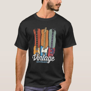 Vintage Gitarre E Gitarre für Musiker Gitarre Play T-Shirt