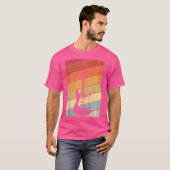 Vintage Gitarre Elektrische Gitarre Retro Acoustic T-Shirt (Vorne ganz)