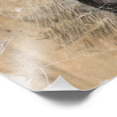 Vintage Gitarre Fotodruck (Ecke)