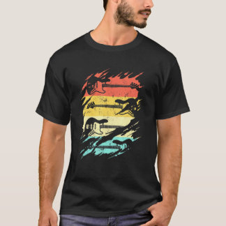Vintage Gitarre für Men Women Music Band Gitarrist T-Shirt