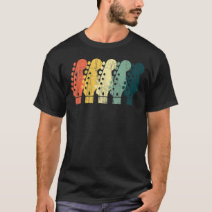 Vintage Gitarre für Men Women Music Band Gitarrist T-Shirt