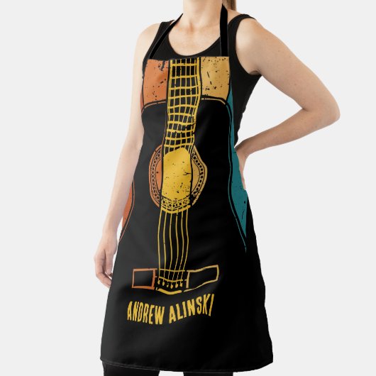 Vintage Gitarre Schürze (InSitu)