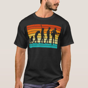 Vintage-Gitarre-Spieler-Design Gitarrist I Retro E T-Shirt