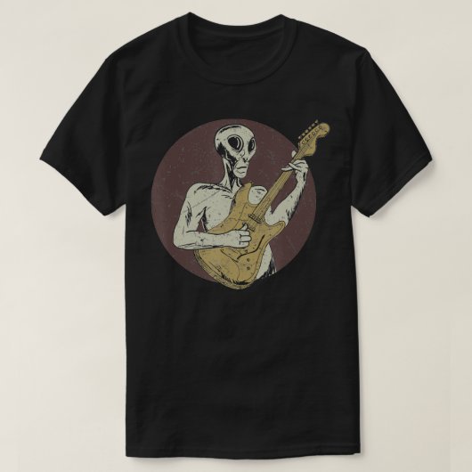 Vintage Gitarre T-Shirt (Design vorne)