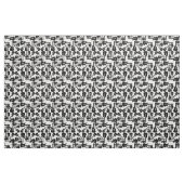 Vintage Gitarren Black & White Music Theme Stoff (Fat Quarter (45,7 x 55,9 cm))