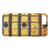 Vintage Gitarren-Gitterwerke Case-Mate iPhone Hülle (Rückseite (Horizontal))