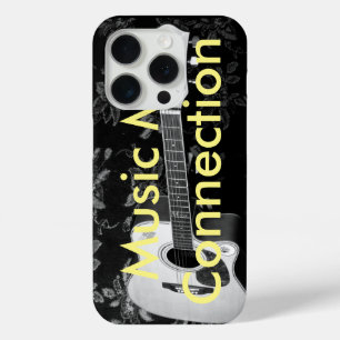 Vintage-Gitarren-Musikverbindung Anpassen Produkt iPhone 15 Pro Hülle