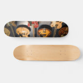 Vintage Gitarren Skateboard (Horizontal)