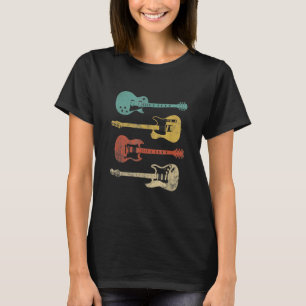 Vintage Gitarren störte Männer Frauen Kind T-Shirt