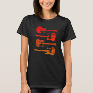 Vintage Gitarren störte Männer Frauen Kind T-Shirt
