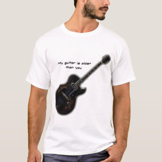 Vintage-Gitarren-T-Shirt T-Shirt