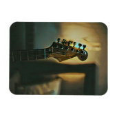 Vintage Gitarrengeschenke Magnet (Horizontal)