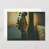 Vintage Gitarrengeschenke Postkarte (Vorne/Hinten)