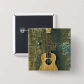 Vintage Gitarrist Button (Vorne & Hinten)