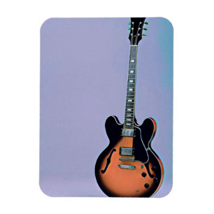 Vintage Gitarrist Magnet