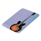 Vintage Gitarrist Magnet (Linke Seite)