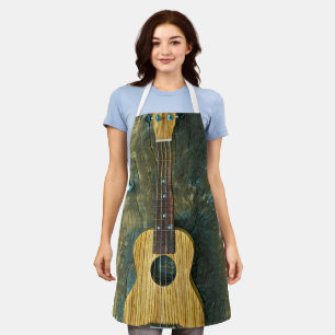 Vintage Gitarrist Schürze