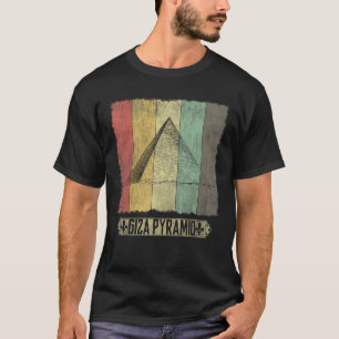 Vintage Gizeh Pyramids Antike ägyptische Architekt T-Shirt