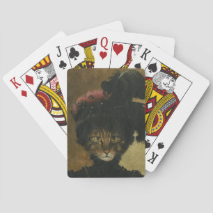 Vintage Glamour Cat Playing Cards Spielkarten