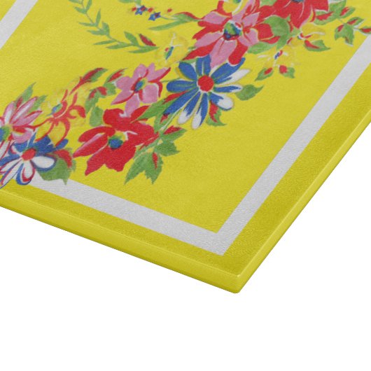 Vintage Glasfaserkleidung Schneidebrett (Ecke)