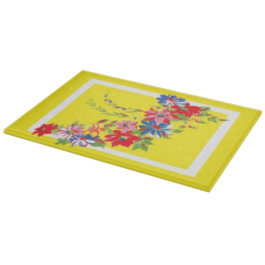 Vintage Glasfaserkleidung Schneidebrett (Ecke)