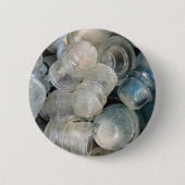 Vintage Glasisolierungen Button (Vorderseite)
