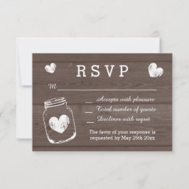 Vintage Glaskeramikklee UAWG Hochzeitskarten RSVP Karte