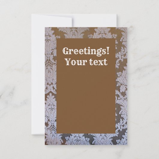 Vintage Glaskerzenhalterung Ankündigung (Rückseite)