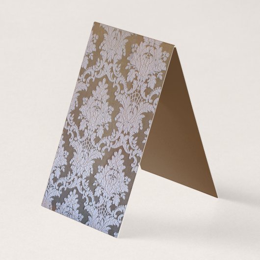 Vintage Glaskerzenhalterung Visitenkarten (Rückseite)