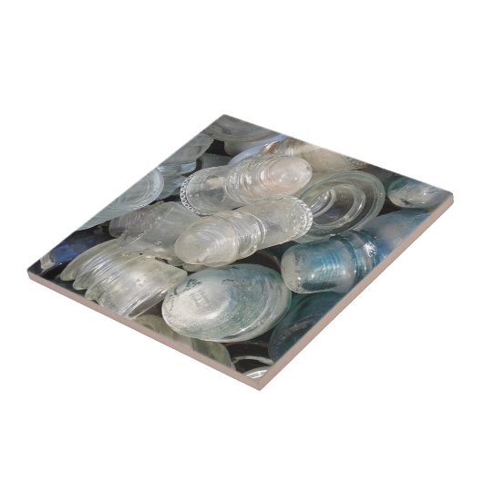 Vintage Glassuline Fliese (Seite)