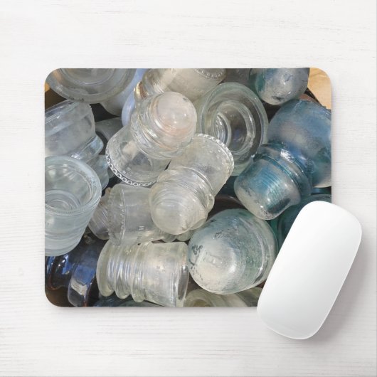 Vintage Glassuline Mousepad (Mit Mouse)
