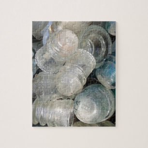 Vintage Glassuline Puzzle