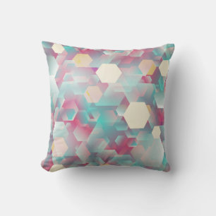 Vintage Glittering Confetti Hintergrund. Kissen