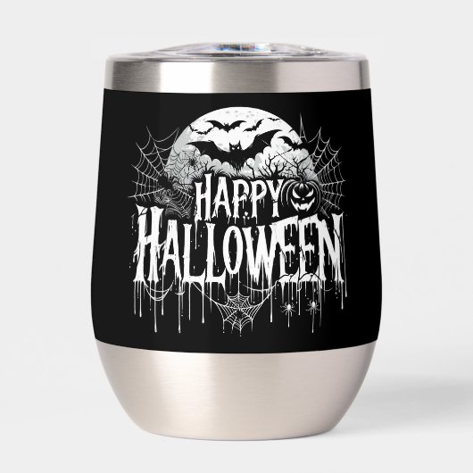 Vintage glückliche Halloween-Kunst (Vorderseite)