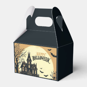 Vintage glückliche Halloween-Kunst Geschenkschachtel