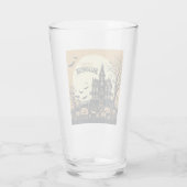 Vintage glückliche Halloween-Kunst Glas (Rückseite)