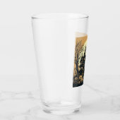 Vintage glückliche Halloween-Kunst Glas (Rechts)