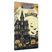 Vintage glückliche Halloween-Kunst Klemmbrett (Rechts)