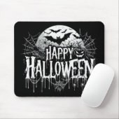 Vintage glückliche Halloween-Kunst Mousepad (Mit Mouse)
