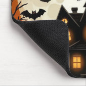 Vintage glückliche Halloween-Kunst Mousepad (Ecke)