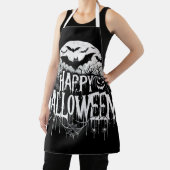 Vintage glückliche Halloween-Kunst Schürze (InSitu)
